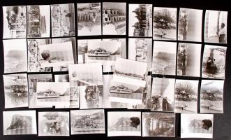 1964 Olaszország, Franciaország kb 70 db igényes amatőr fénykép / Italy France 70 interesting photos