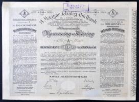 1905-1946. 7klf részvény és kötvény, 5 magyar, egy amerikai és egy német, benne a Magyar Jelzálog Hi...