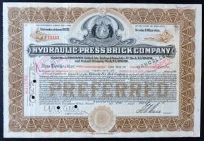 1905-1946. 7klf részvény és kötvény, 5 magyar, egy amerikai és egy német, benne a Magyar Jelzálog Hi...