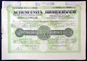 1905-1946. 7klf részvény és kötvény, 5 magyar, egy amerikai és egy német, benne a Magyar Jelzálog Hi...