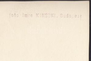 cca1930-1935 Kinszki Imre (1901-1945): Életerő, pecséttel jelzett vintage fotó, 17x12 cm