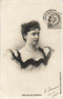 Queen of Serbia, Draga Masin (small tear)