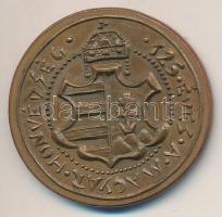 1973. "125 éves a Magyar Honvédség / Gróf Andrássy Gyula" Br emlékérem (40mm) T:1-
