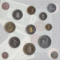 1997. 50f-200Ft 10klf db, benne 200Ft Ag "Deák", szettben T:BU
Adamo FO30