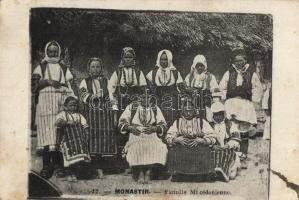 Bitola, Monastir; Macedonian family, folklore (fl)