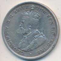 Ausztrália 1912. 1Fl Ag "V. György" T:2- 
Australia 1912. 1 Florin Ag "George V"...