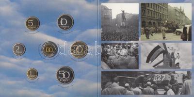 2006. 1Ft-100Ft "1956-os Forradalom" 7klf db dísztokos szettben T:PP