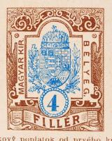 1890-1918 4 db okmánybélyeggel ellátott marhalevél