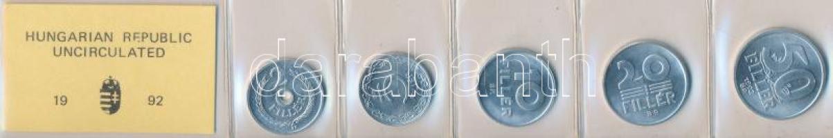 1992. 2f-50f 5klf db forgalmi sor fóliában T:1