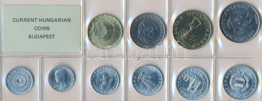 1988. 2f-20Ft 10db klf érmés forgalmi sor fóliatokban T:1