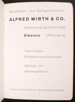 1938 Olajfúró és bányász gépeket gyártó vállalat képes naptára bőrkötésben / Oil mining machines calendar in leather