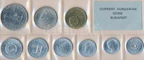 1979. 2f-10Ft 9db klf érmés forgalmi sor fóliatokban T:1