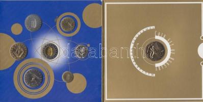 2000. 1Ft-100Ft 7klf db + 200Ft "Millenium", szettben T:BU