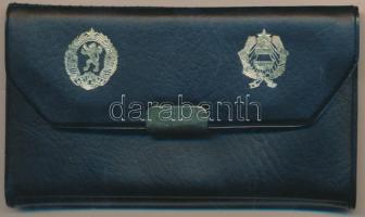 1981. 100Ft + 5L magyar-bolgár közös kiadás "Bulgária 1300 éves" T:PP Eredeti tokban, tanúsítvánnyal!