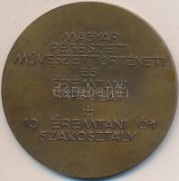 Reményi József (1887-1977) 1961. "Magyar Numizmatikai Társulat 1901 / Magyar Régészeti, Művésze...