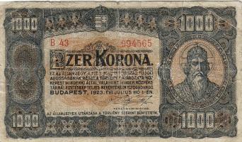 1923. 1000K T:II/III