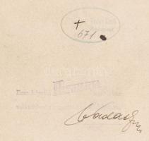 1940 Vadas Ernő (1899-1962): Dunai látkép, pecséttel, aláírással jelzett vintage fotó, publikálva a ...