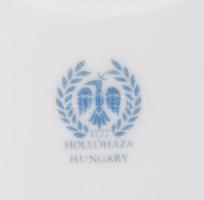 Hollóházi pálinkás palack, matricás, jelzett, hibátlan, dugó nélkül, m:24 cm