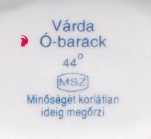 Hollóházi pálinkás palack, matricás, jelzett, hibátlan, dugó nélkül, m:24 cm