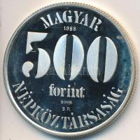 1988. 500Ft Ag "Labdarúgó EB - kapus" T:PP  Adamo EM104