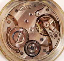 Doxa másodpercmutatós nagy zsebóra, sérült, nem jár, d:7 cm