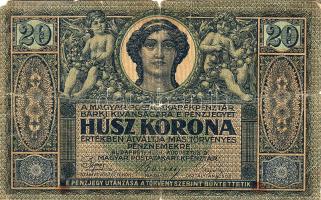 1919. 20K II.kiadás T:IV