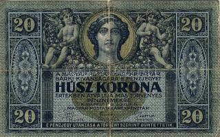 1919. 20K I.kiadás (július) T:III/IV