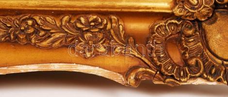 Mindszenthy jelzéssel: Virágzó fák. Olaj, vászon, sérült antik keretben, 60×80 cm