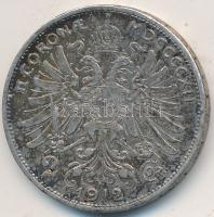 Ausztria 1912. 2K Ag "Ferenc József" T:F Austria 1912. 2 Corona Ag "Franz Joseph" C:F