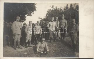 WWI Hungarian soldiers, Diósgyőr, photo