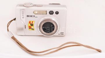 Maginon 8.1 digitális fényképező, tokban, 10×6 cm