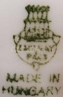 Zsolnay mini kulacs, matricás, hibátlan, m:7 cm