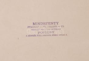 1909 Mindszenty (Pozsony): Katonai fotó, M. kir. pozsonyi IV. honvédkerületi egyévi önkéntes iskola ...