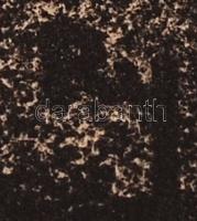 Ruzicskay György (1896-1993): Gondolkodó. Algrafia, papír, jelzett az algrafián, 24×18 cm