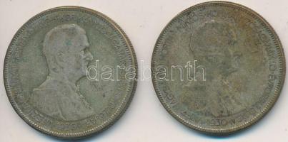 1930. 5P Ag "Horthy-jobbra" (2x) T:3
Adamo P8
