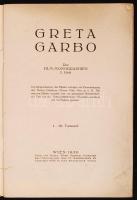1930 Bécs, Greta Garbo, Der Film-MOnographien, 1. Heft, a füzetben a színésznő 28 db egész oldalas f...