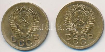 Szovjetunió 1950. 1k (2x) T:2
Soviet Union 1950. 1 Kopek (2x) C:XF