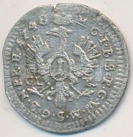 Német Államok / Brandenburg-Bayreuth 1748CLR 1Kr Bi "Frigyes" T:2-
German States / Branden...