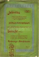 1903 A Magyarországi Könyvnyomdászok és Betűömtők Egyesületének évi jelentése magyar és német nyelven