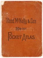 Rand Mc Nally & Co. zsebatlasz (gerinc hibás) / (spine cover damaged)