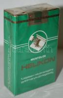 cca 1980 Bontatlan csomag mentolos Helikon cigaretta