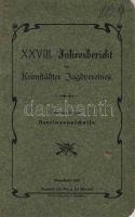 1912 A Brassói Vadásztársulat éves jelentése