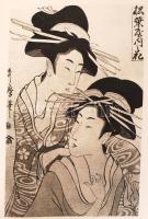 2 db könyv-Tóth Ervin: A japán fametszet. Bp., 1942, Officina. Félvászon kötés, jó állapotban; Selva...