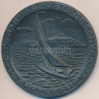 1959. "Balatoni Sportversenyek Emlékérme / I. III. Nemzetközi Balaton Kupa 1959" fém díjérem (59mm) T:2