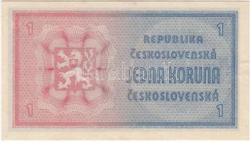 Csehszlovákia 1946. 1K T:I-
Czechoslovakia 1946. 1 Koruna C:AU