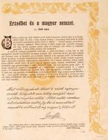 Erzsébet királyasszony emlékének. Hódolat Magyarország nagy királynéjának. A királyi ház fenséges ta...