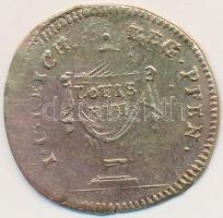 Franciaország DN "XVI. Lajos" Cu zseton T:3 France ND "Louis XVI" Cu token C:F