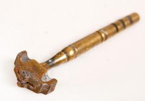 Régi üvegvágó, h: 10,5 cm / Vintage glass cutter