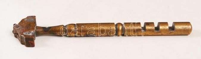 Régi üvegvágó, h: 10,5 cm /
Vintage glass cutter