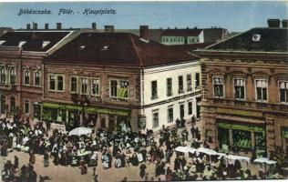 Békéscsaba - 11 db régi városképes lap